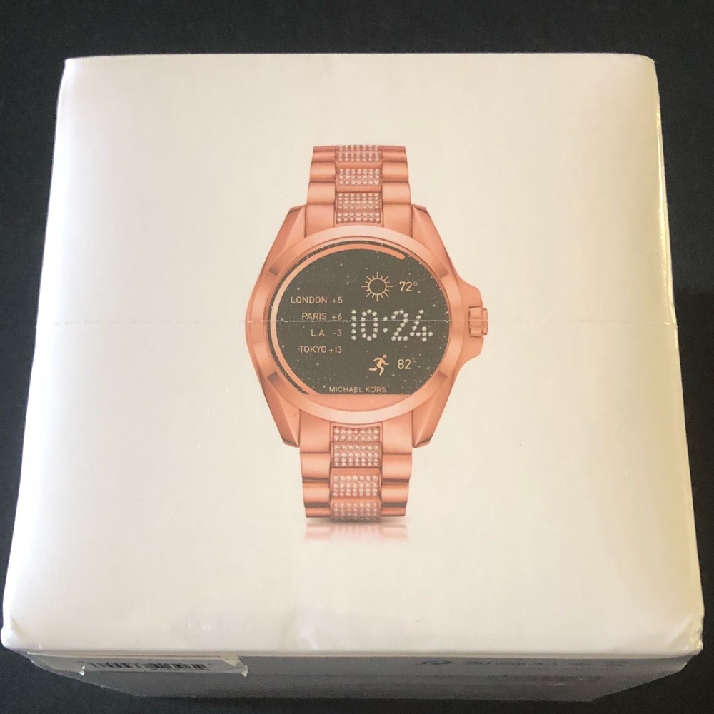 Michael Kors Access Bradshaw Smartwatch Rose Gold - Picture 2 of 6